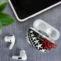 Honour The Treaty New Zealand Personalised AirPods Case Toitu Te Tiriti Half Fern Haka Dance LT9 - Polynesian Pride