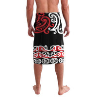 Honour The Treaty New Zealand Personalised Lavalava Toitu Te Tiriti Half Fern with Haka dance LT9 - Polynesian Pride
