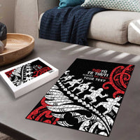 Honour The Treaty New Zealand Personalised Puzzle Toitu Te Tiriti Half Fern Haka Dance LT9 - Polynesian Pride