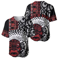 Honour The Treaty New Zealand Personalised Baseball Jersey Toitu Te Tiriti Indigenous Maori Face LT9 - Polynesian Pride