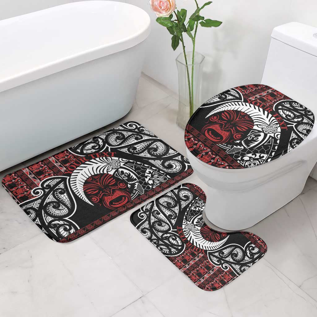 Honour The Treaty New Zealand Personalised Bathroom Set Toitu Te Tiriti Indigenous Maori Face LT9 - Polynesian Pride