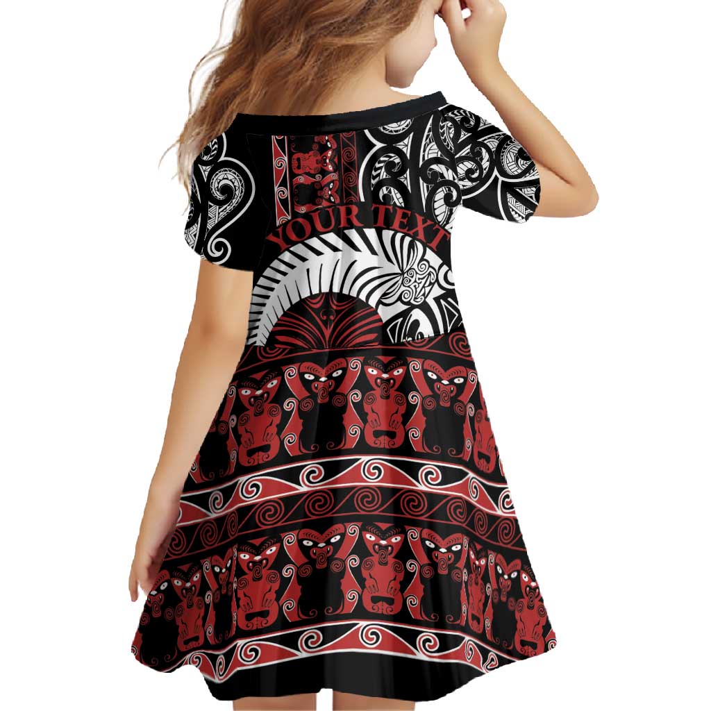 Honour The Treaty New Zealand Personalised Family Matching Off Shoulder Maxi Dress and Hawaiian Shirt Toitu Te Tiriti Indigenous Maori Face LT9 - Polynesian Pride