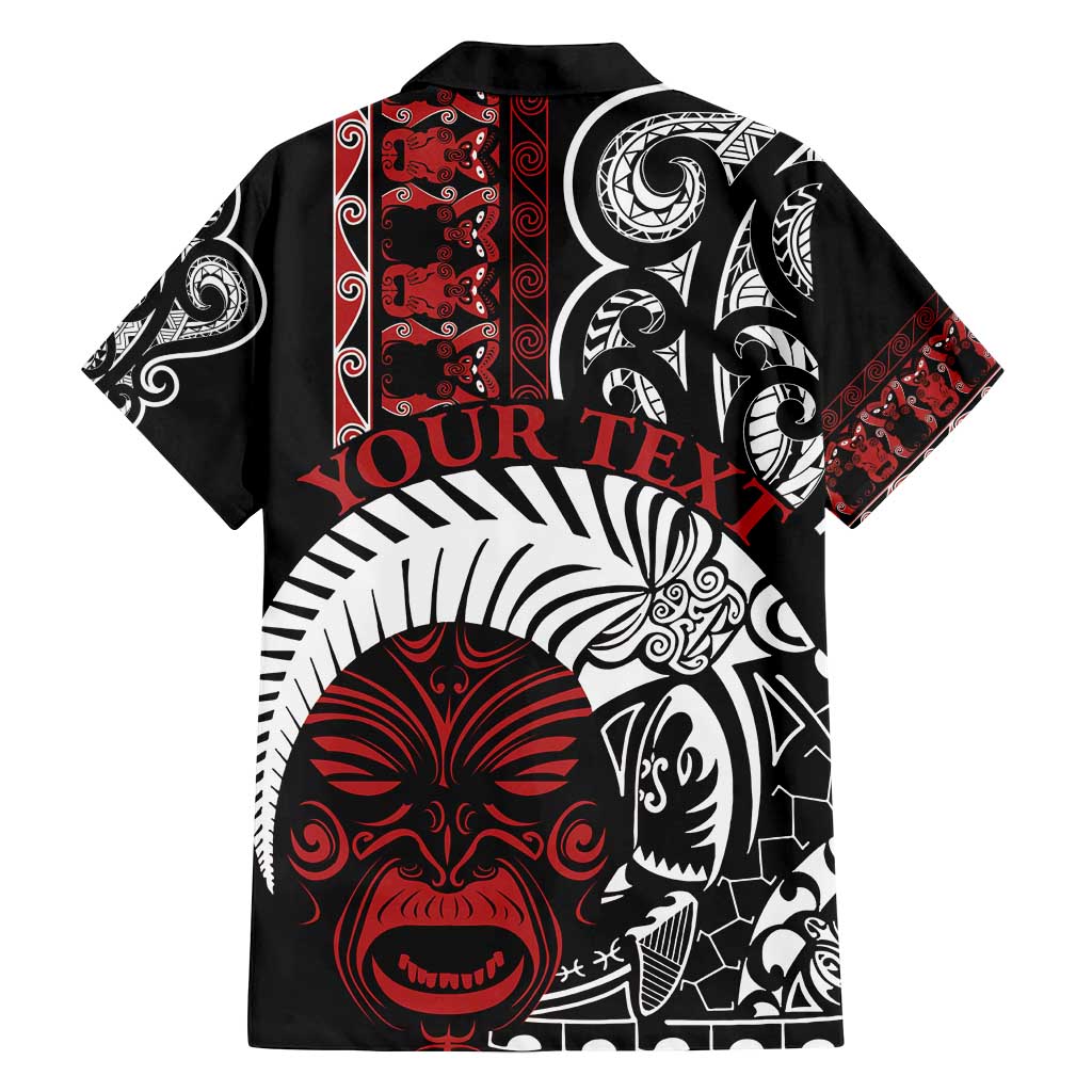 Honour The Treaty New Zealand Personalised Family Matching Off Shoulder Maxi Dress and Hawaiian Shirt Toitu Te Tiriti Indigenous Maori Face LT9 - Polynesian Pride