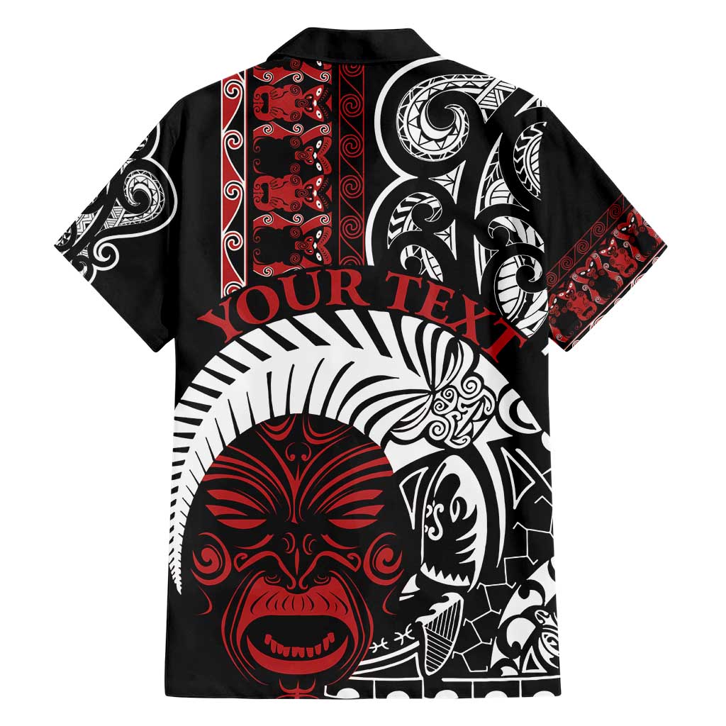 Honour The Treaty New Zealand Personalised Hawaiian Shirt Toitu Te Tiriti Indigenous Maori Face LT9 - Polynesian Pride