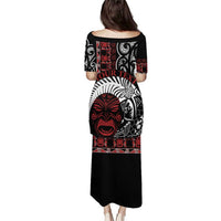 Honour The Treaty New Zealand Personalised Puletasi Toitu Te Tiriti Indigenous Maori Face LT9 - Polynesian Pride
