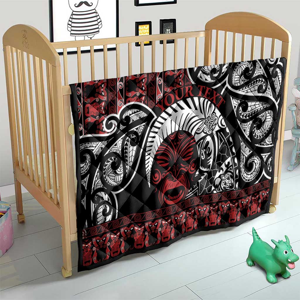 Honour The Treaty New Zealand Personalised Quilt Toitu Te Tiriti Indigenous Maori Face LT9 - Polynesian Pride