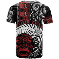 Honour The Treaty New Zealand Personalised T Shirt Toitu Te Tiriti Indigenous Maori Face LT9 - Polynesian Pride