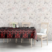 Honour The Treaty New Zealand Personalised Tablecloth Toitu Te Tiriti Indigenous Maori Face LT9 - Polynesian Pride