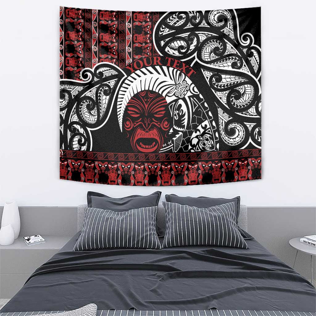 Honour The Treaty New Zealand Personalised Tapestry Toitu Te Tiriti Indigenous Maori Face LT9 - Polynesian Pride