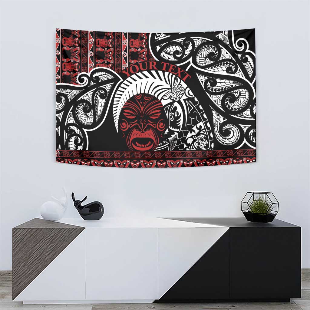 Honour The Treaty New Zealand Personalised Tapestry Toitu Te Tiriti Indigenous Maori Face LT9 - Polynesian Pride