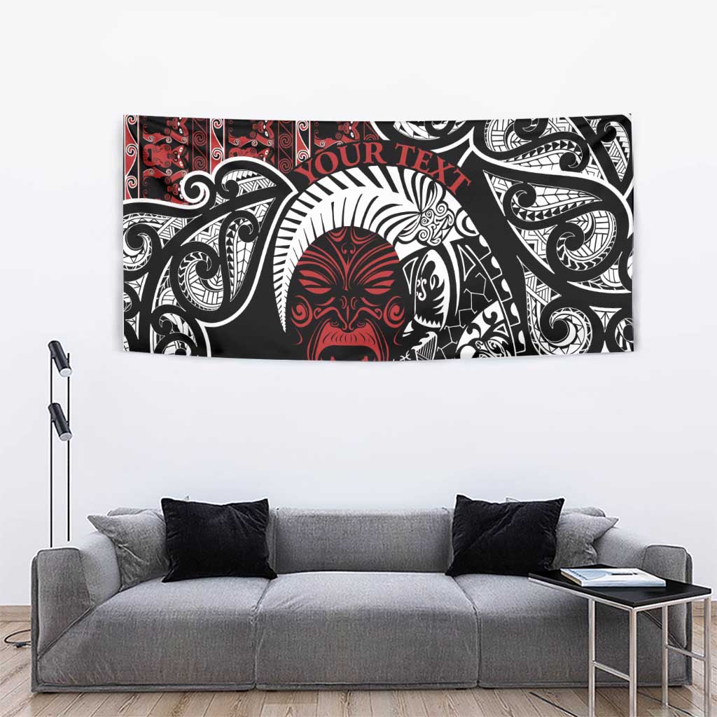 Honour The Treaty New Zealand Personalised Tapestry Toitu Te Tiriti Indigenous Maori Face LT9 - Polynesian Pride