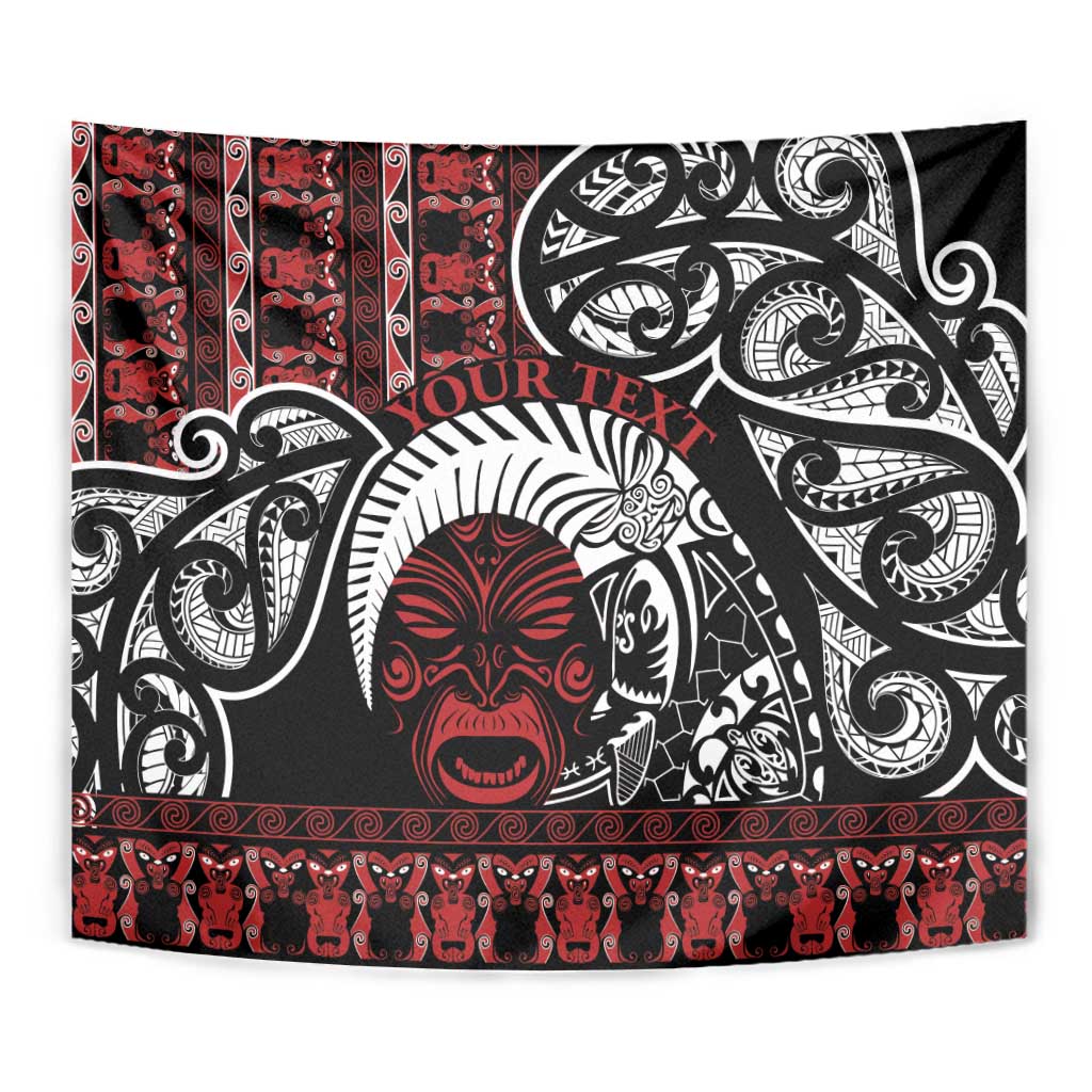 Honour The Treaty New Zealand Personalised Tapestry Toitu Te Tiriti Indigenous Maori Face LT9 - Polynesian Pride