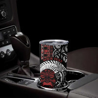 Honour The Treaty New Zealand Personalised Tumbler Cup Toitu Te Tiriti Indigenous Maori Face LT9 - Polynesian Pride