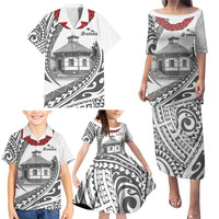 Samoa Mau Movement House Personalised Family Matching Puletasi and Hawaiian Shirt Fa'a Samoa The Samoan Way LT9 - Polynesian Pride