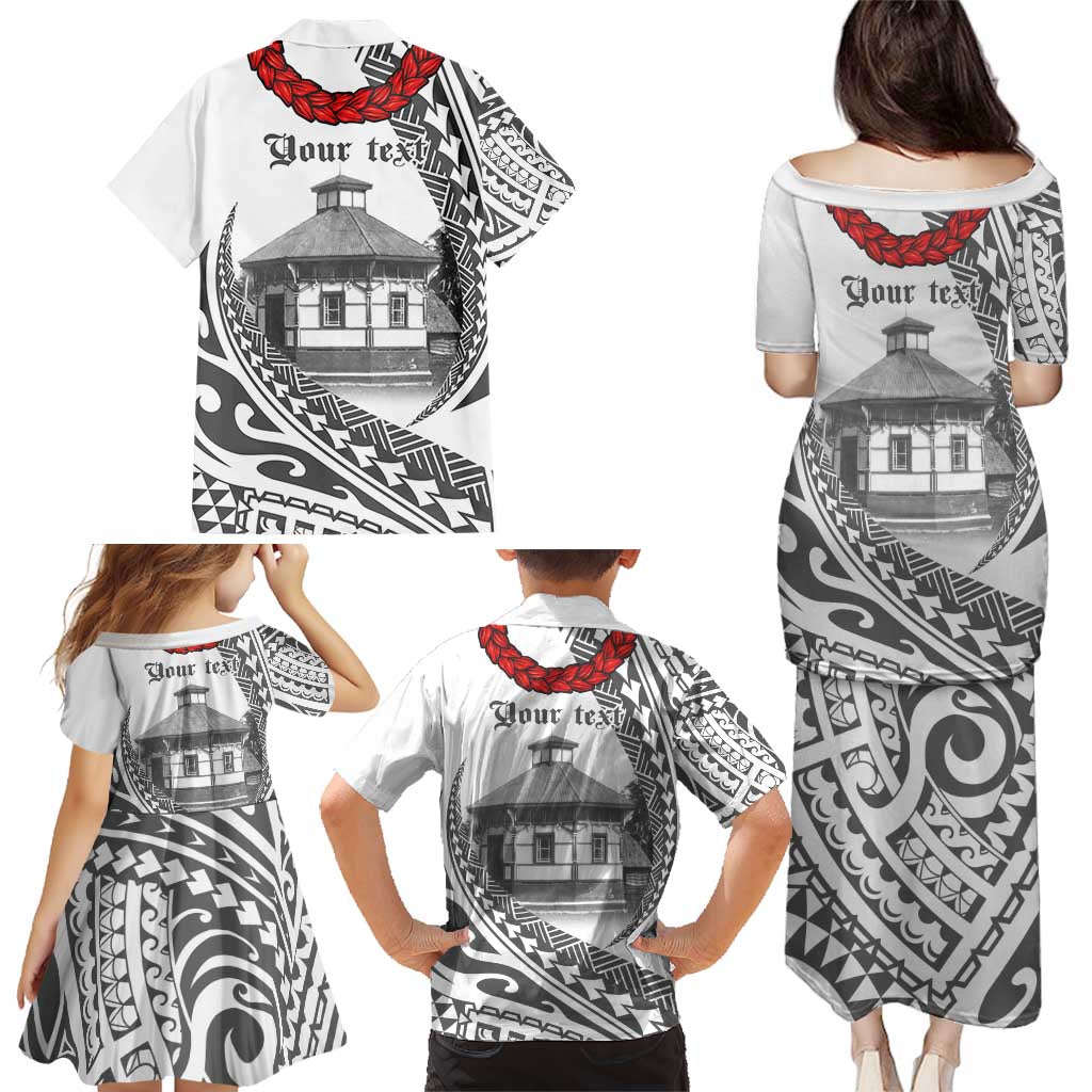 Samoa Mau Movement House Personalised Family Matching Puletasi and Hawaiian Shirt Fa'a Samoa The Samoan Way LT9 - Polynesian Pride
