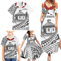 Samoa Mau Movement House Personalised Family Matching Summer Maxi Dress and Hawaiian Shirt Fa'a Samoa The Samoan Way LT9 - Polynesian Pride