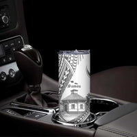 Samoa Mau Movement House Personalised Skinny Tumbler Fa'a Samoa The Samoan Way