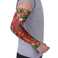 Mele Kalikimaka Pakalana Pikake Lei Arm Sleeves Hawaiian Rodeo Paniolo Omaomao Palaka LT9 - Polynesian Pride