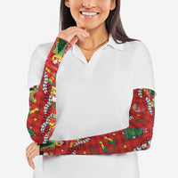Mele Kalikimaka Pakalana Pikake Lei Arm Sleeves Hawaiian Rodeo Paniolo Omaomao Palaka LT9 - Polynesian Pride