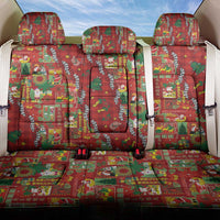 Mele Kalikimaka Pakalana Pikake Lei Back Car Seat Cover Hawaiian Rodeo Paniolo Omaomao Palaka LT9 One Size Green - Polynesian Pride