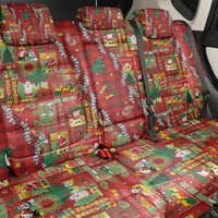 Mele Kalikimaka Pakalana Pikake Lei Back Car Seat Cover Hawaiian Rodeo Paniolo Omaomao Palaka LT9 - Polynesian Pride
