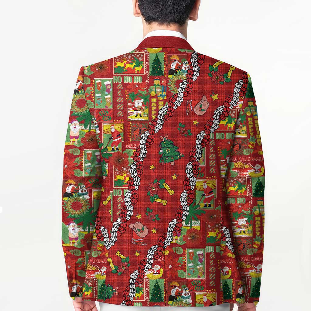 Mele Kalikimaka Pakalana Pikake Lei Blazer Hawaiian Rodeo Paniolo Omaomao Palaka LT9 - Polynesian Pride