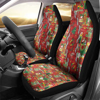 Mele Kalikimaka Pakalana Pikake Lei Car Seat Cover Hawaiian Rodeo Paniolo Omaomao Palaka LT9 - Polynesian Pride