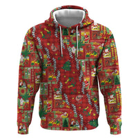 Mele Kalikimaka Pakalana Pikake Lei Hoodie Hawaiian Rodeo Paniolo Omaomao Palaka LT9 Pullover Hoodie Green - Polynesian Pride