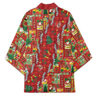 Mele Kalikimaka Pakalana Pikake Lei Kimono Hawaiian Rodeo Paniolo Omaomao Palaka LT9 - Polynesian Pride