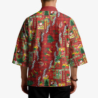 Mele Kalikimaka Pakalana Pikake Lei Kimono Hawaiian Rodeo Paniolo Omaomao Palaka LT9 - Polynesian Pride