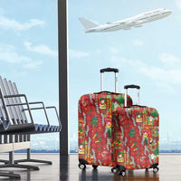 Mele Kalikimaka Pakalana Pikake Lei Luggage Cover Hawaiian Rodeo Paniolo Omaomao Palaka LT9 - Polynesian Pride