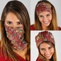 Mele Kalikimaka Pakalana Pikake Lei Neck Gaiter Hawaiian Rodeo Paniolo Omaomao Palaka LT9 - Polynesian Pride