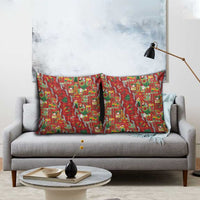 Mele Kalikimaka Pakalana Pikake Lei Pillow Cover Hawaiian Rodeo Paniolo Omaomao Palaka LT9 - Polynesian Pride