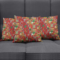Mele Kalikimaka Pakalana Pikake Lei Pillow Cover Hawaiian Rodeo Paniolo Omaomao Palaka LT9 - Polynesian Pride