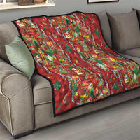 Mele Kalikimaka Pakalana Pikake Lei Quilt Hawaiian Rodeo Paniolo Omaomao Palaka LT9 - Polynesian Pride