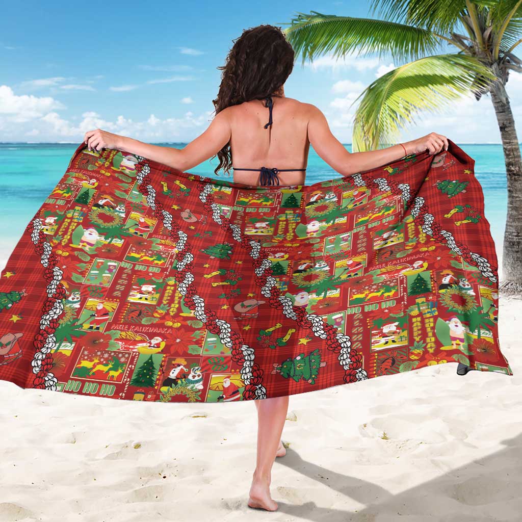 Mele Kalikimaka Pakalana Pikake Lei Sarong Hawaiian Rodeo Paniolo Omaomao Palaka LT9 - Polynesian Pride
