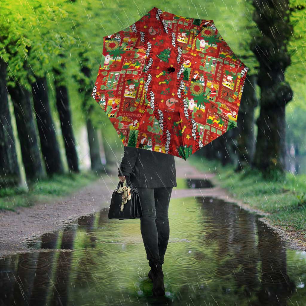 Mele Kalikimaka Pakalana Pikake Lei Umbrella Hawaiian Rodeo Paniolo Omaomao Palaka LT9 - Polynesian Pride