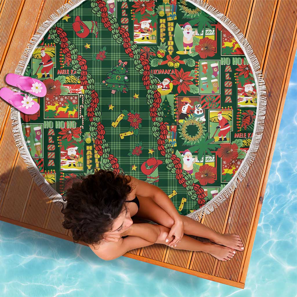 Mele Kalikimaka Pakalana Pikake Lei Beach Blanket Hawaiian Rodeo Paniolo Ulaula Palaka - Polynesian Pride