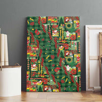 Mele Kalikimaka Pakalana Pikake Lei Canvas Wall Art Hawaiian Rodeo Paniolo Ulaula Palaka LT9 - Polynesian Pride