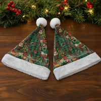 Mele Kalikimaka Pakalana Pikake Lei Christmas Santa Hat Hawaiian Rodeo Paniolo Ulaula Palaka LT9 - Polynesian Pride