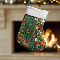 Mele Kalikimaka Pakalana Pikake Lei Christmas Stocking Hawaiian Rodeo Paniolo Ulaula Palaka LT9 Set of 2 Red - Polynesian Pride
