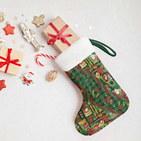 Mele Kalikimaka Pakalana Pikake Lei Christmas Stocking Hawaiian Rodeo Paniolo Ulaula Palaka LT9 - Polynesian Pride