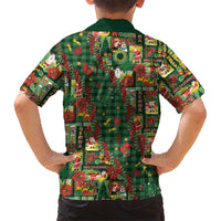 Mele Kalikimaka Pakalana Pikake Lei Family Matching Puletasi and Hawaiian Shirt Hawaiian Rodeo Paniolo Ulaula Palaka LT9 - Polynesian Pride
