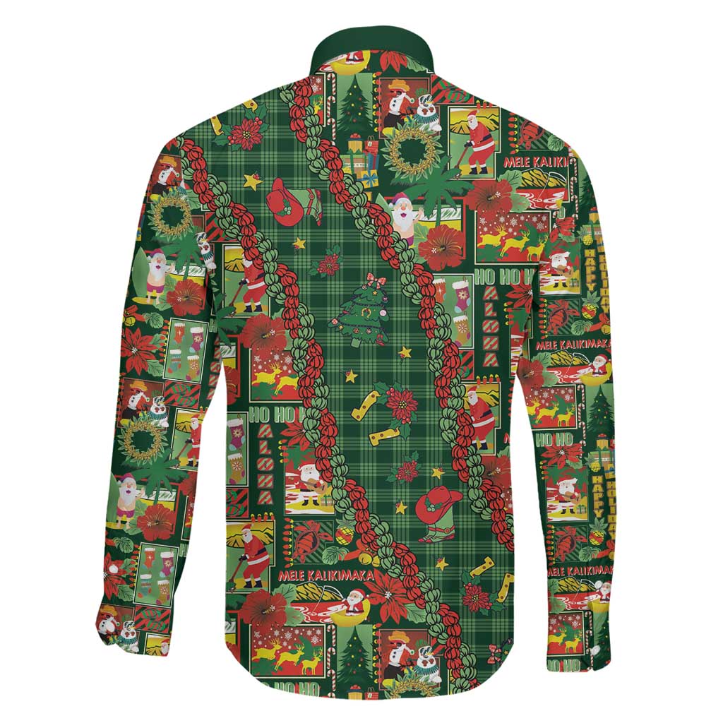 Mele Kalikimaka Pakalana Pikake Lei Family Matching Short Sleeve Bodycon Dress and Hawaiian Shirt Hawaiian Rodeo Paniolo Ulaula Palaka LT9 - Polynesian Pride