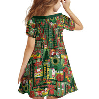 Mele Kalikimaka Pakalana Pikake Lei Family Matching Summer Maxi Dress and Hawaiian Shirt Hawaiian Rodeo Paniolo Ulaula Palaka LT9 - Polynesian Pride