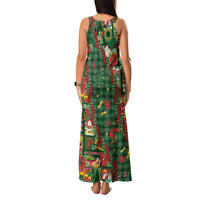 Mele Kalikimaka Pakalana Pikake Lei Family Matching Tank Maxi Dress and Hawaiian Shirt Hawaiian Rodeo Paniolo Ulaula Palaka LT9 - Polynesian Pride