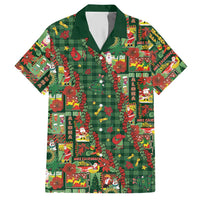 Mele Kalikimaka Pakalana Pikake Lei Hawaiian Shirt Hawaiian Rodeo Paniolo Ulaula Palaka LT9 Red - Polynesian Pride