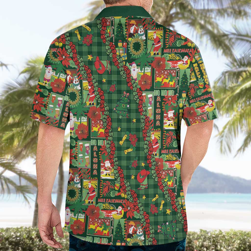Mele Kalikimaka Pakalana Pikake Lei Hawaiian Shirt Hawaiian Rodeo Paniolo Ulaula Palaka LT9 - Polynesian Pride