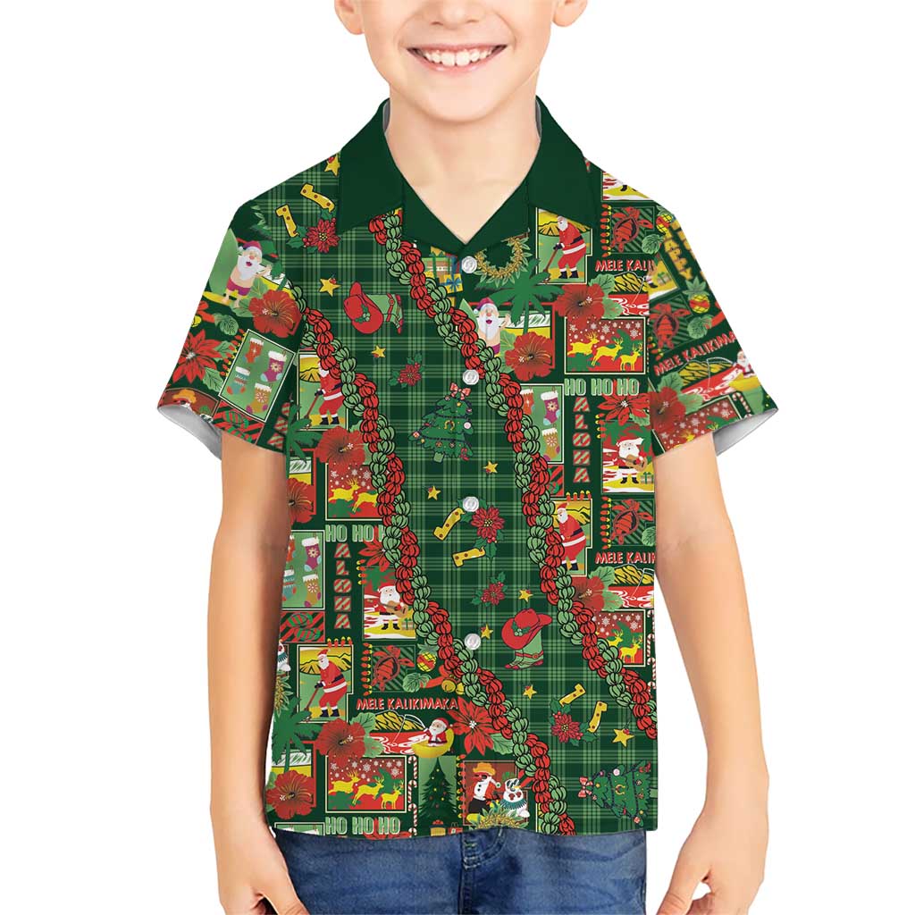 Mele Kalikimaka Pakalana Pikake Lei Hawaiian Shirt Hawaiian Rodeo Paniolo Ulaula Palaka LT9 - Polynesian Pride