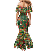 Mele Kalikimaka Pakalana Pikake Lei Mermaid Dress Hawaiian Rodeo Paniolo Ulaula Palaka LT9 - Polynesian Pride